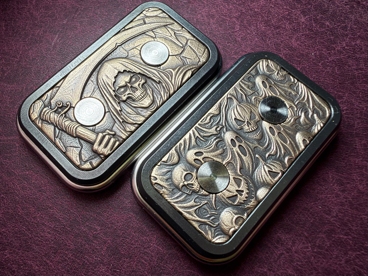 ModBoy Halloween Special Ed. - Brass (Laser Engraved) with Blackened Zirc and Premium SS Plates