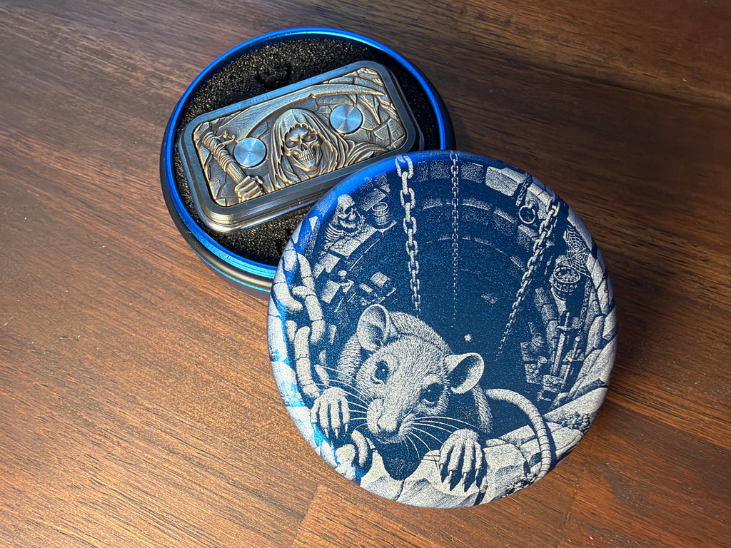 ModBoy Halloween Special Ed. - Brass (Laser Engraved) with Blackened Zirc and Premium SS Plates