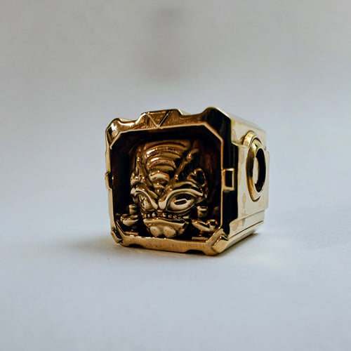 Krang Bead - Bronze - Antiqued